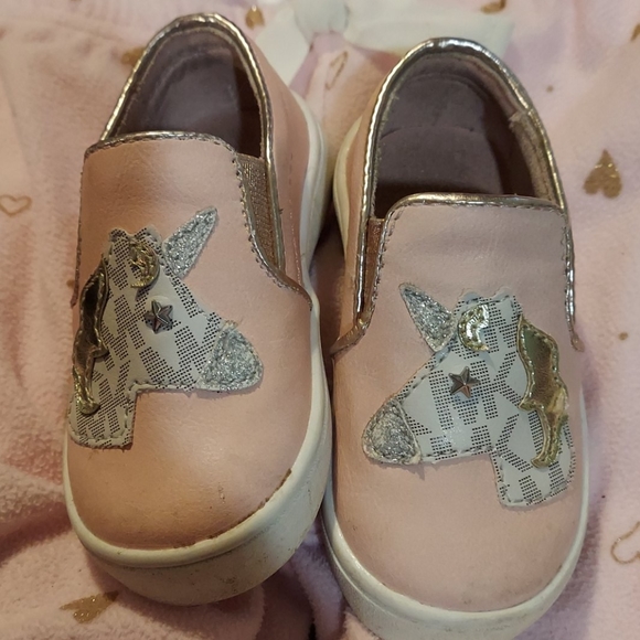 Girls Michael Kors jem magic unicorn sneakers - Picture 1 of 3